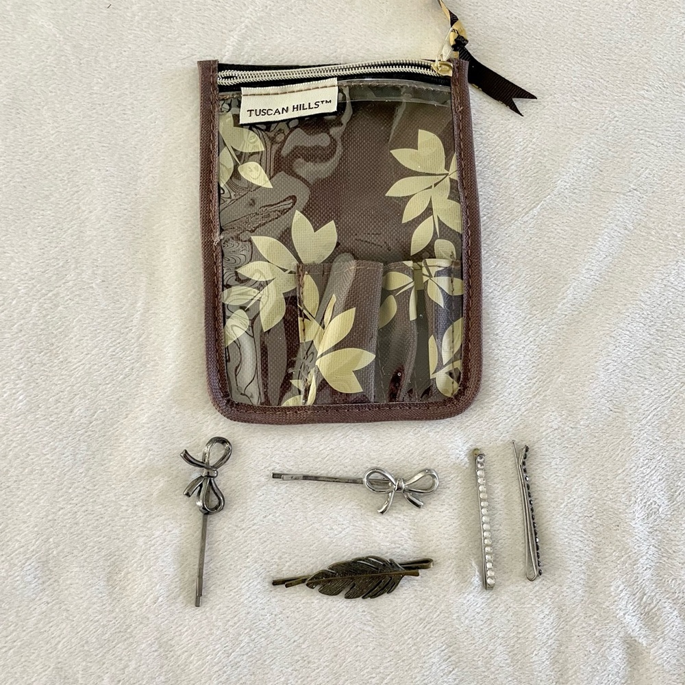 5 decorative Bobby pins